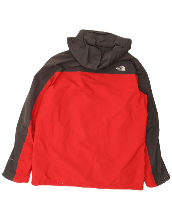 The North Face muška kišna jakna s kapuljačom UK 42 XL, crveni najlon u boji