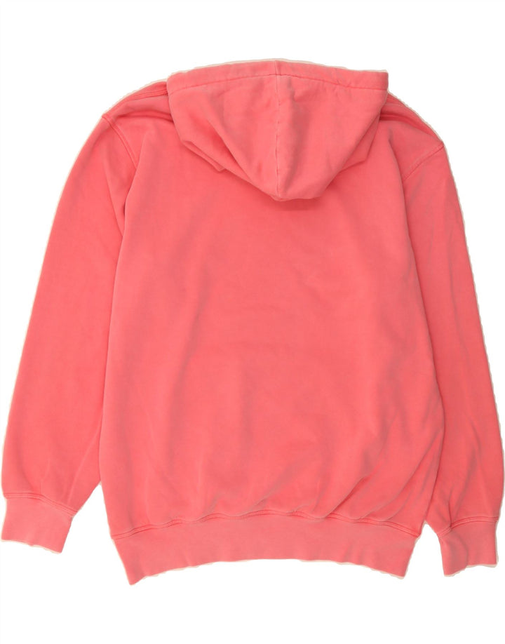 ADIDAS Mens Hoodie Jumper Medium Pink Cotton Vintage Adidas and Second-Hand Adidas from Messina Hembry 
