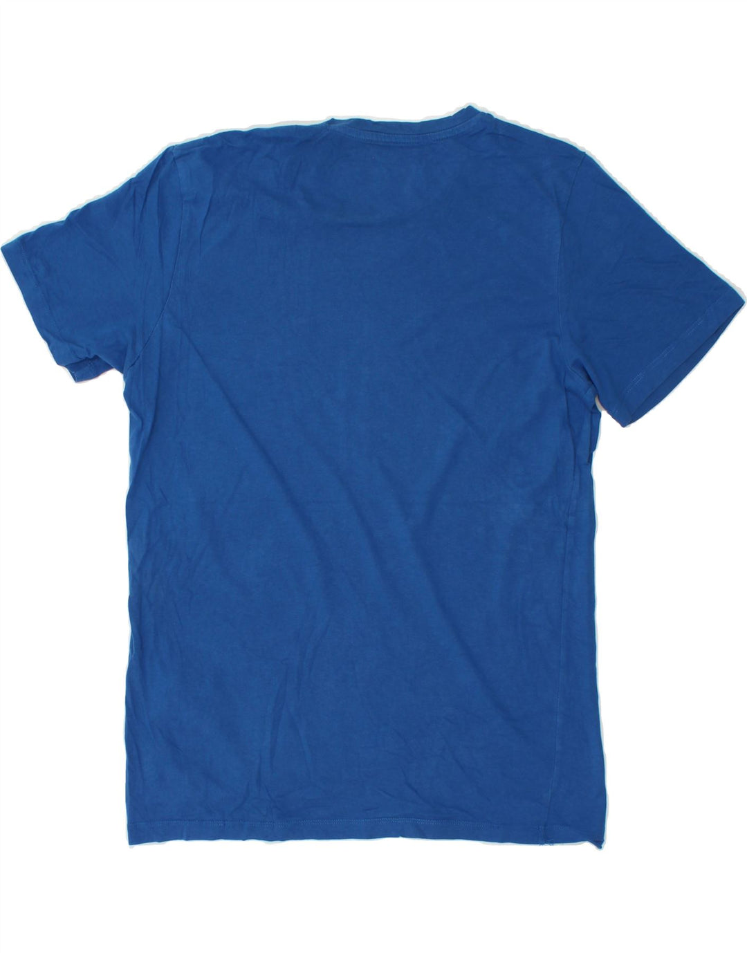JACK & JONES Mens Core Graphic T-Shirt Top Medium Blue Cotton Vintage Jack & Jones and Second-Hand Jack & Jones from Messina Hembry 