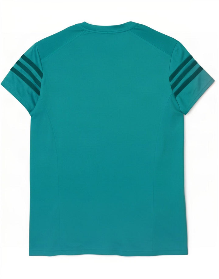 Adidas ženska majica kratkih rukava Climalite UK 8/10 mali tirkizni poliester