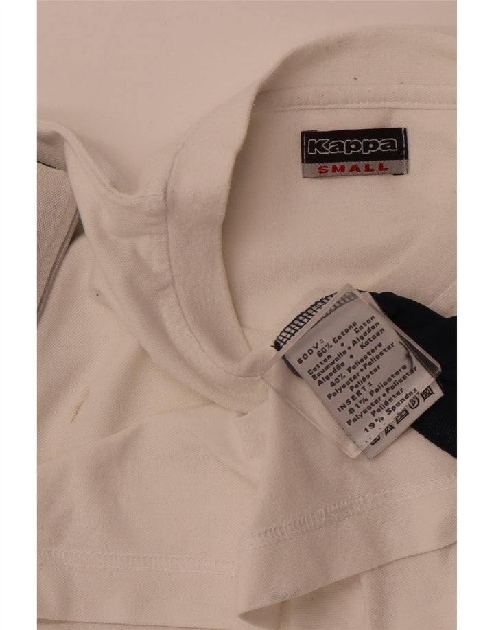 KAPPA Muška majica kratkih rukava Mala bijela pamučna sportska majica