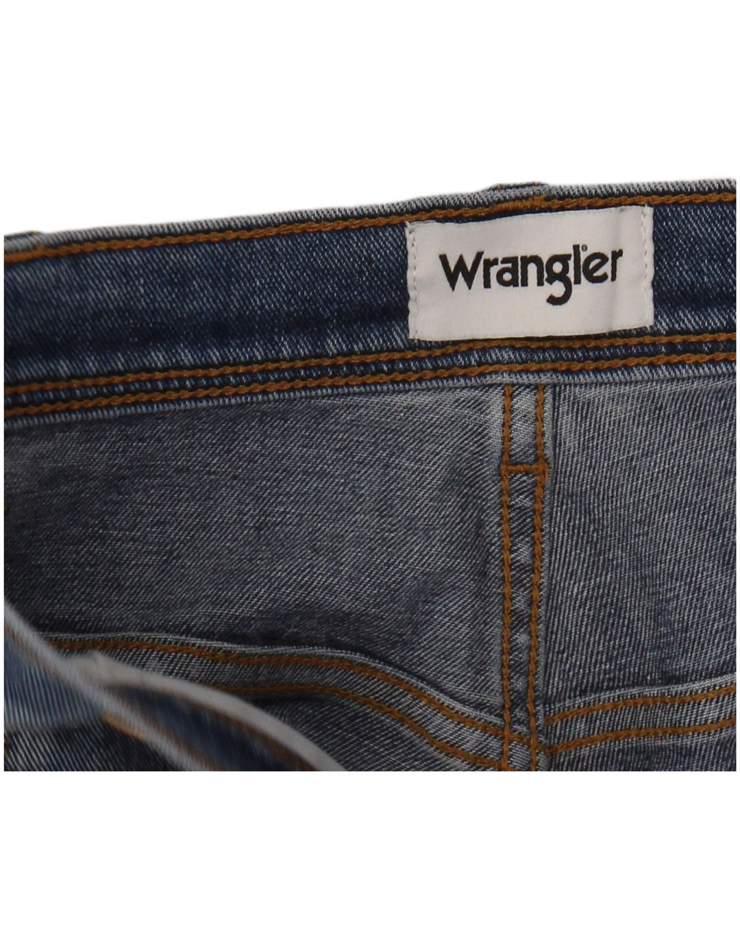 WRANGLER Muške Texas Slim Jeans W36 L32 Plavi pamuk