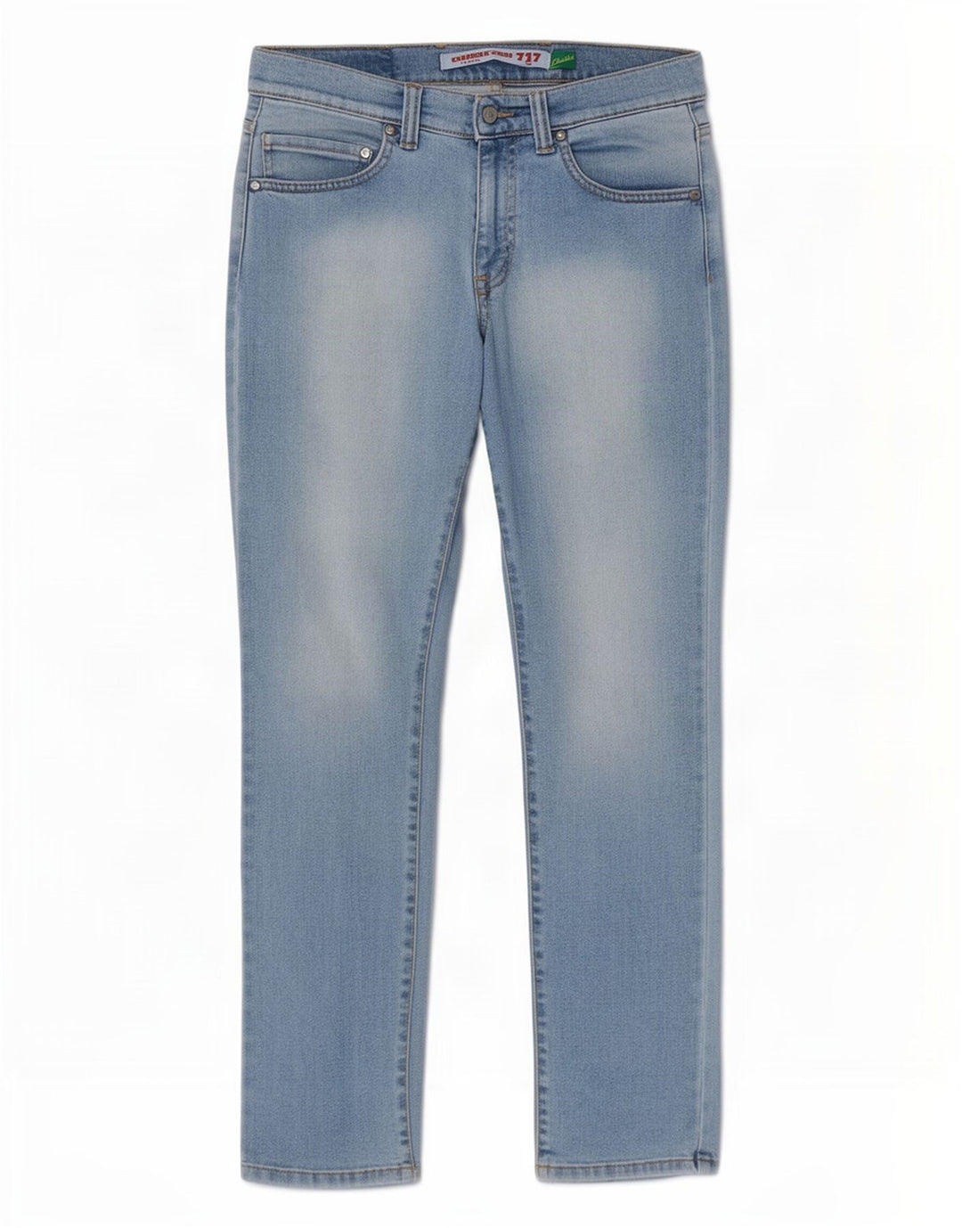 Carrera Mens 717 Slim Jeans W33 L31 Plavi pamuk