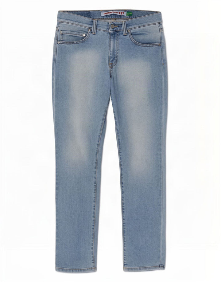 Carrera Mens 717 Slim Jeans W33 L31 Plavi pamuk