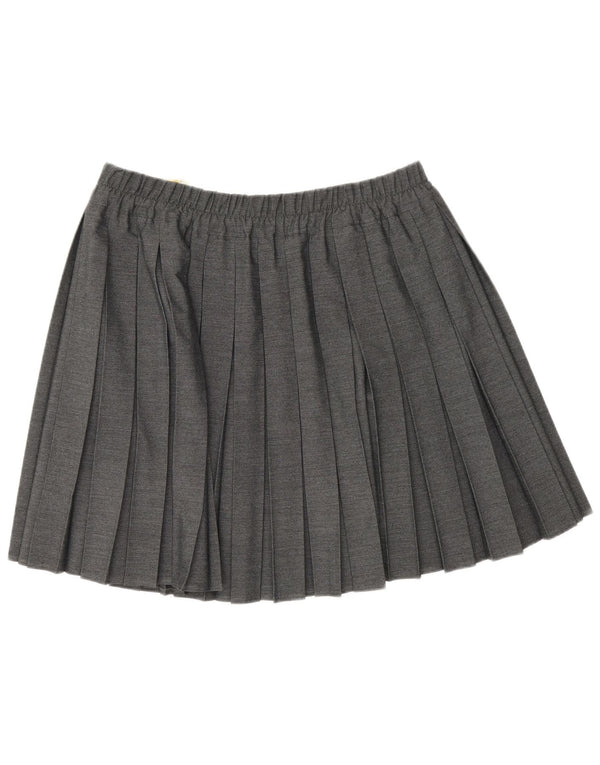 Ecco ženska plisirana suknja s nožem EU 42 velika W32 siva viskoza