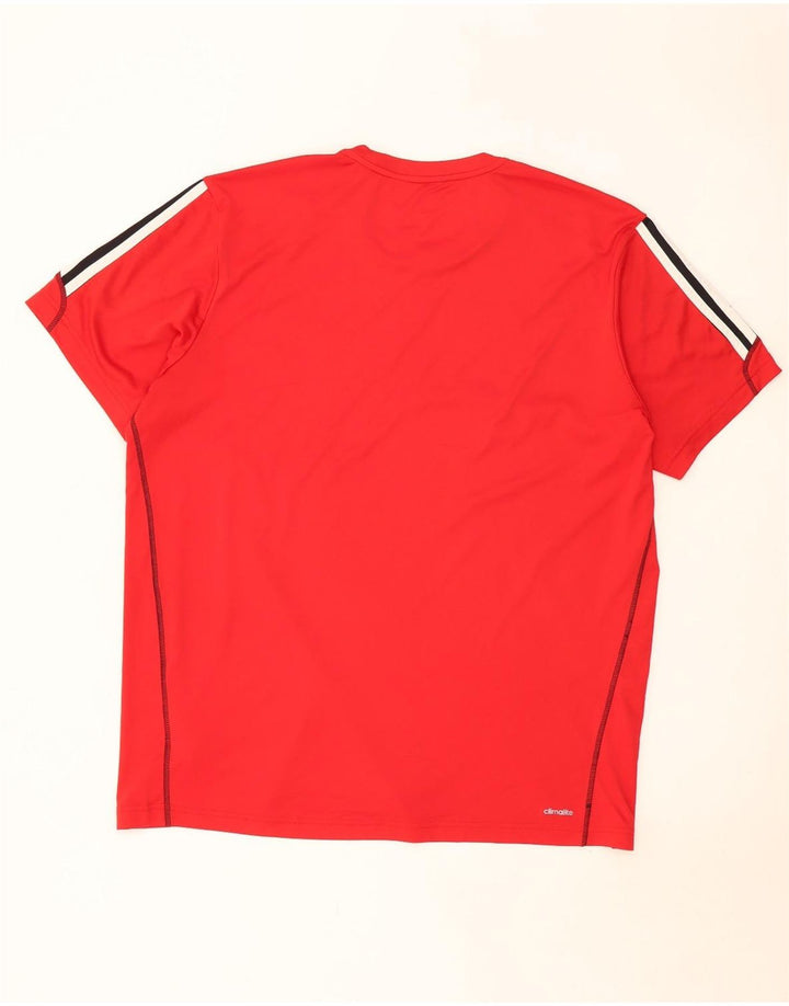 ADIDAS muška majica Climalite Top 2XL poliester crvene boje