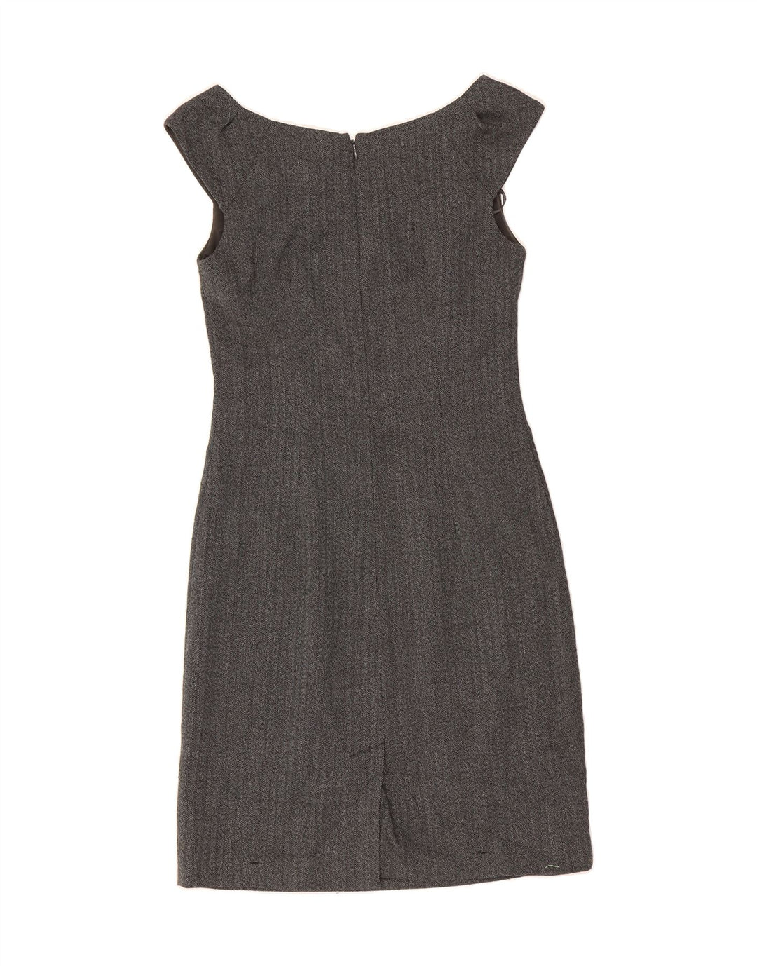 MOSSIMO Womens Sleeveless Sheath Dress US 4 Small Grey Chevron Polyester Vintage Mossimo and Second-Hand Mossimo from Messina Hembry 