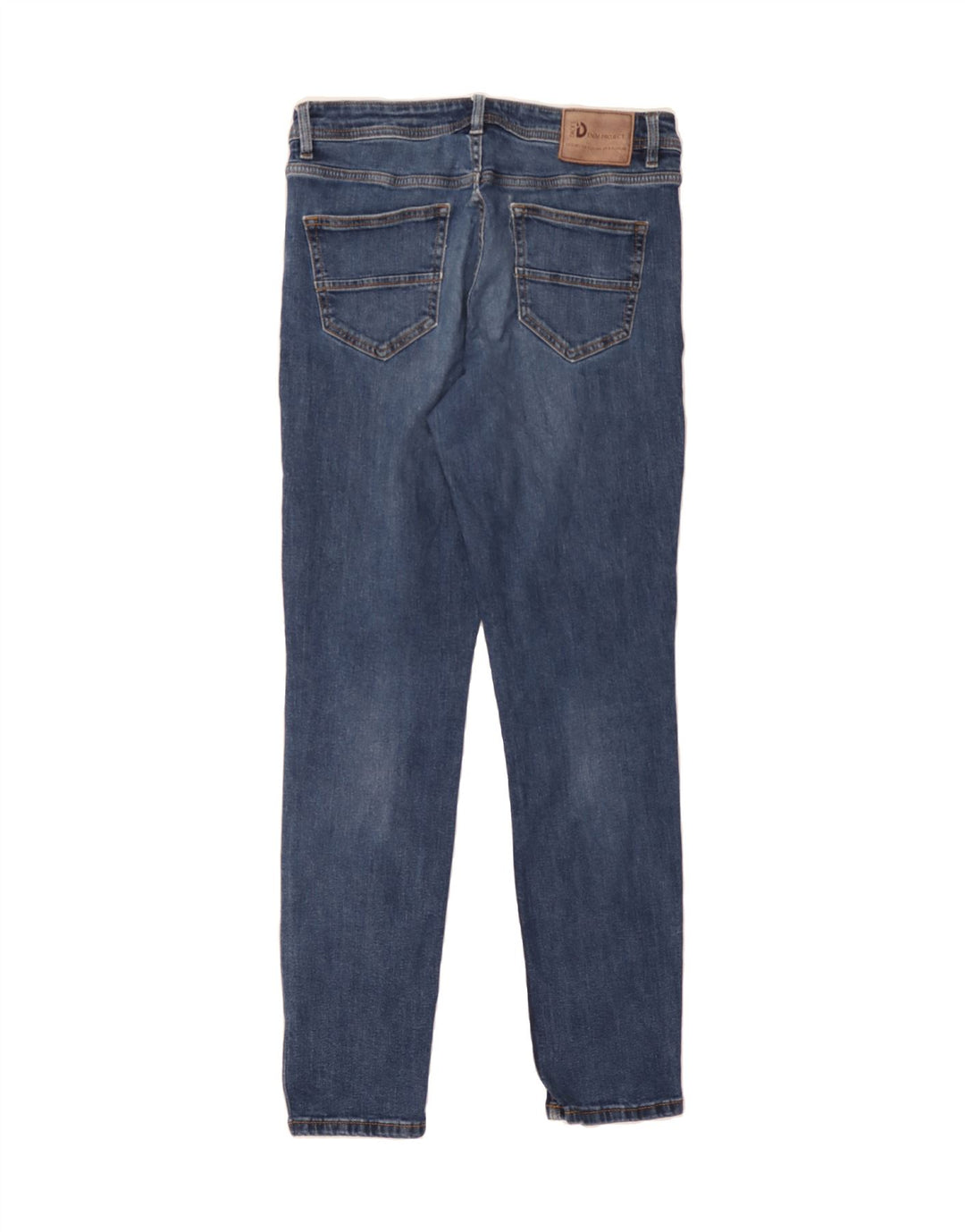 DACK'S Mens Regular Fit Slim Jeans IT 48 Medium W32 L33 Blue Cotton Vintage Dack's and Second-Hand Dack's from Messina Hembry 