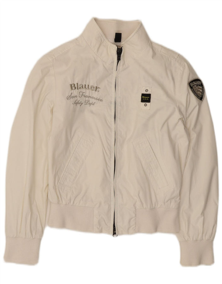 Blauer Bomber jakna za djevojčice 9-10 godina, bijela klasična