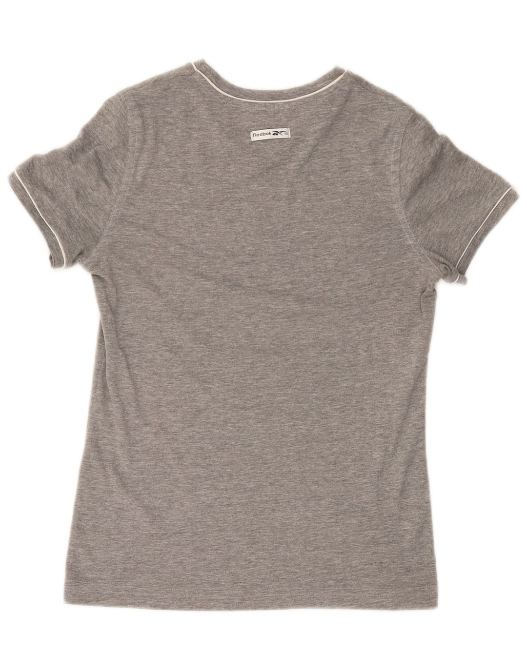 REEBOK Ženska majica kratkih rukava s grafičkim motivima UK 14 srednje sivi pamuk