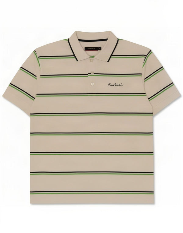 Pierre Cardin muška polo majica velikih pamučnih bijelih pruga