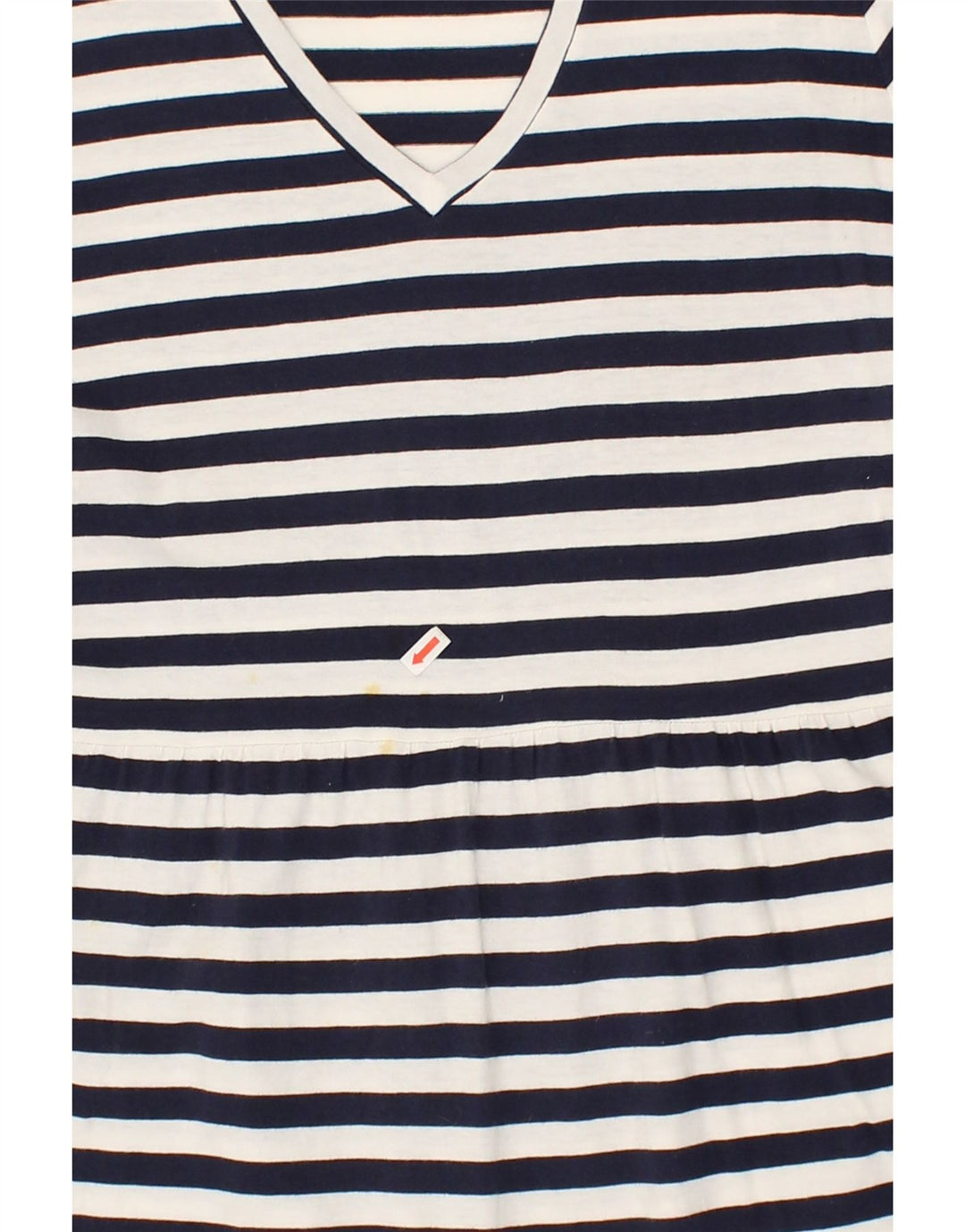 J. CREW Womens Maxi Dress UK 12 Medium Navy Blue Striped Vintage J. Crew and Second-Hand J. Crew from Messina Hembry 