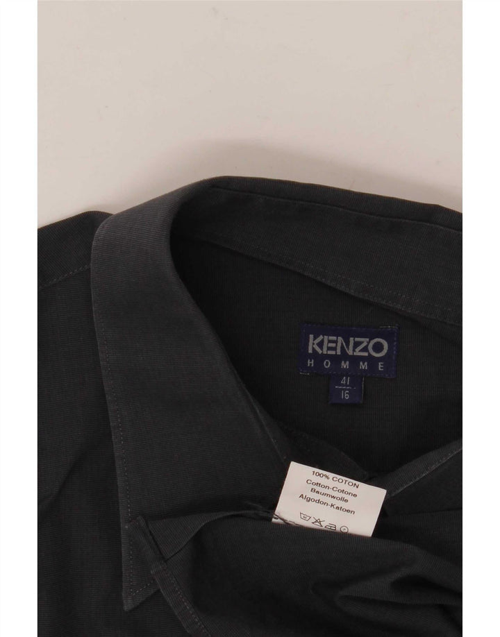 Kenzo muška košulja veličina 41 16 veliki sivi pamuk