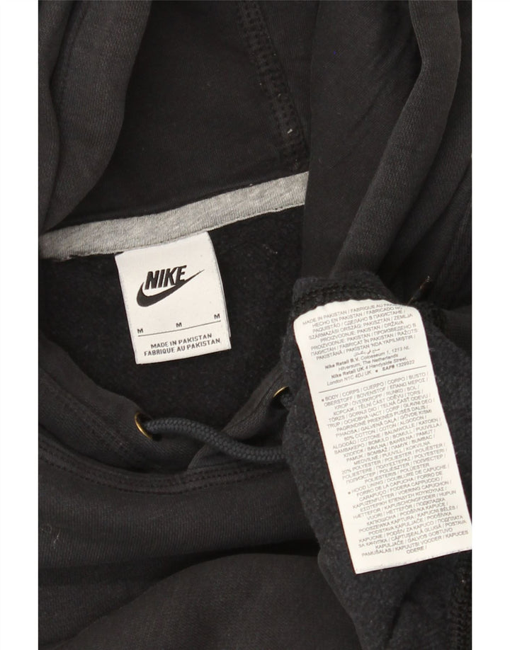 Nike muška majica s kapuljačom Srednje crni pamuk