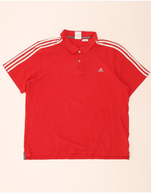 ADIDAS muška polo majica 2XL crveni pamuk