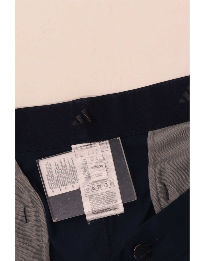 Adidas muške chino kratke hlače W34 veliki tamnoplavi poliester