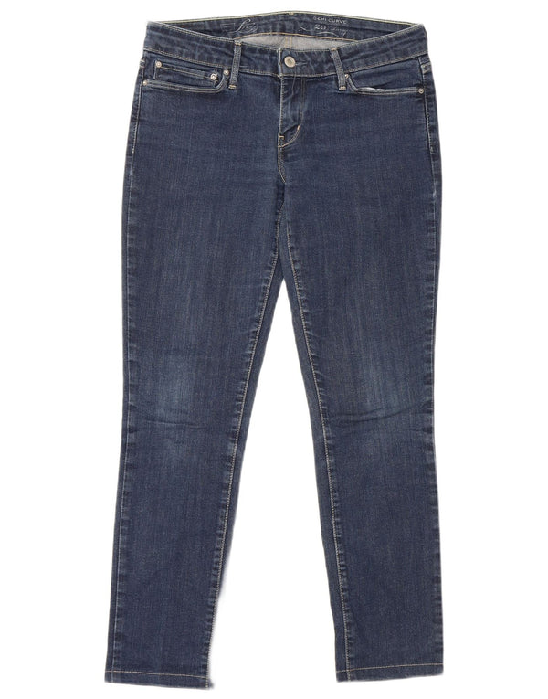 Levi's ženske Demi Curve uske traperice W29 L27 tamnoplavi pamuk