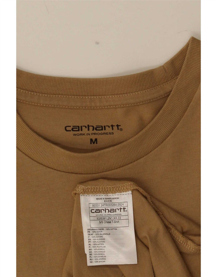 Carhartt muška majica kratkih rukava Srednje smeđi pamuk