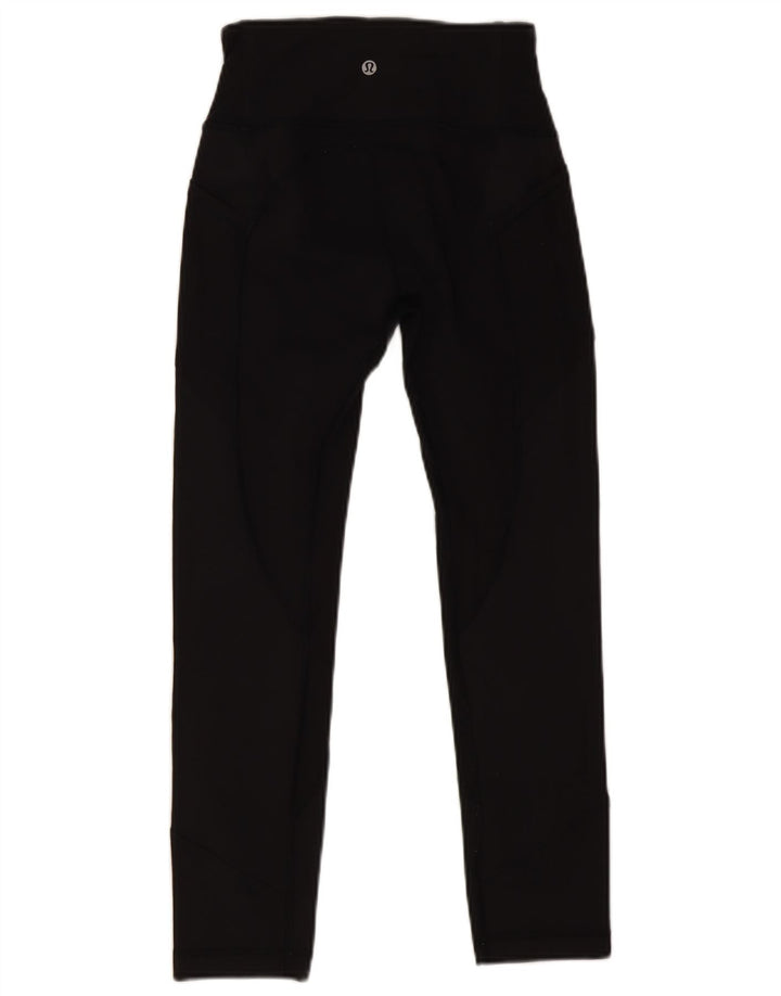 Lululemon ženske kapri tajice US 4 male crne