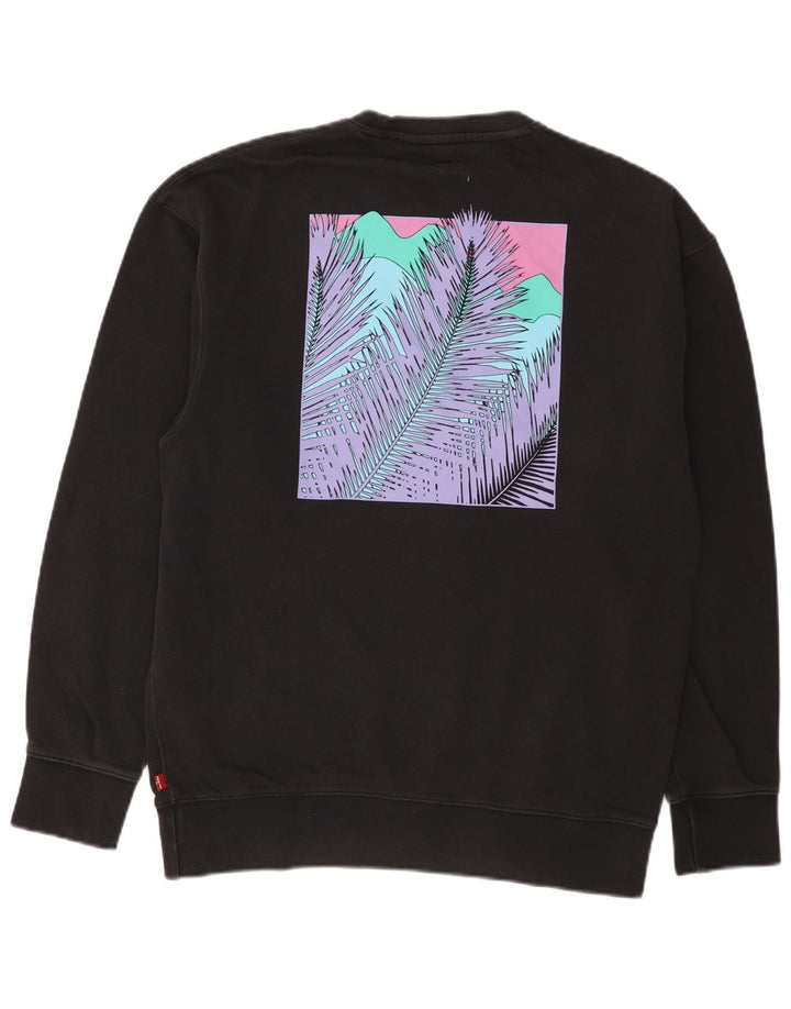 Levi's muška opuštena majica s motivima, mala crna