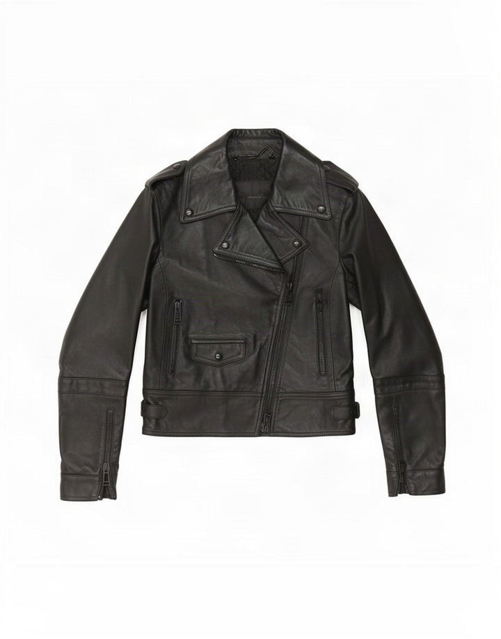 Belstaff ženska kožna biciklistička jakna IT 38 XS crna