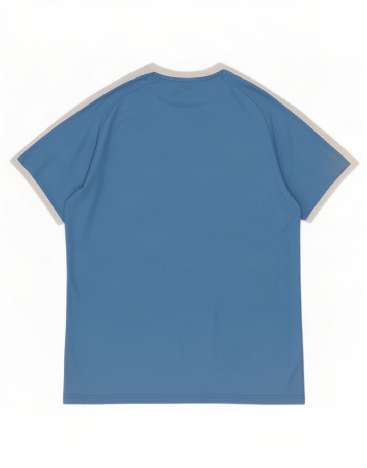 Puma muška majica kratkih rukava Large Blue Colourblock Poliester