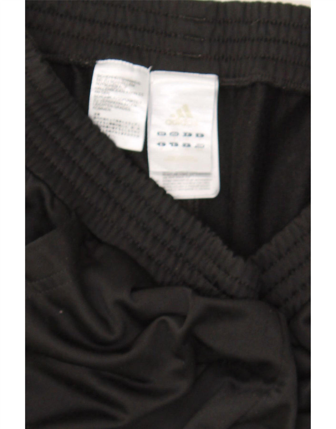ADIDAS Womens Tracksuit Trousers Joggers UK 14 Medium  Black Polyester Vintage Adidas and Second-Hand Adidas from Messina Hembry 