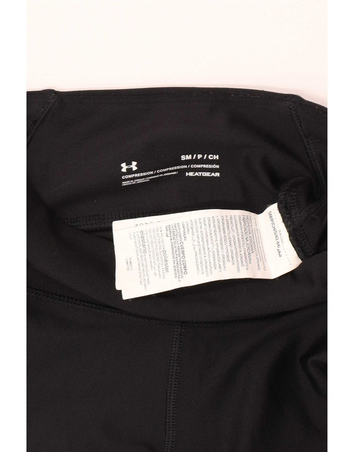Under Armour ženske kompresijske tajice UK 10 male crne poliesterske sportske