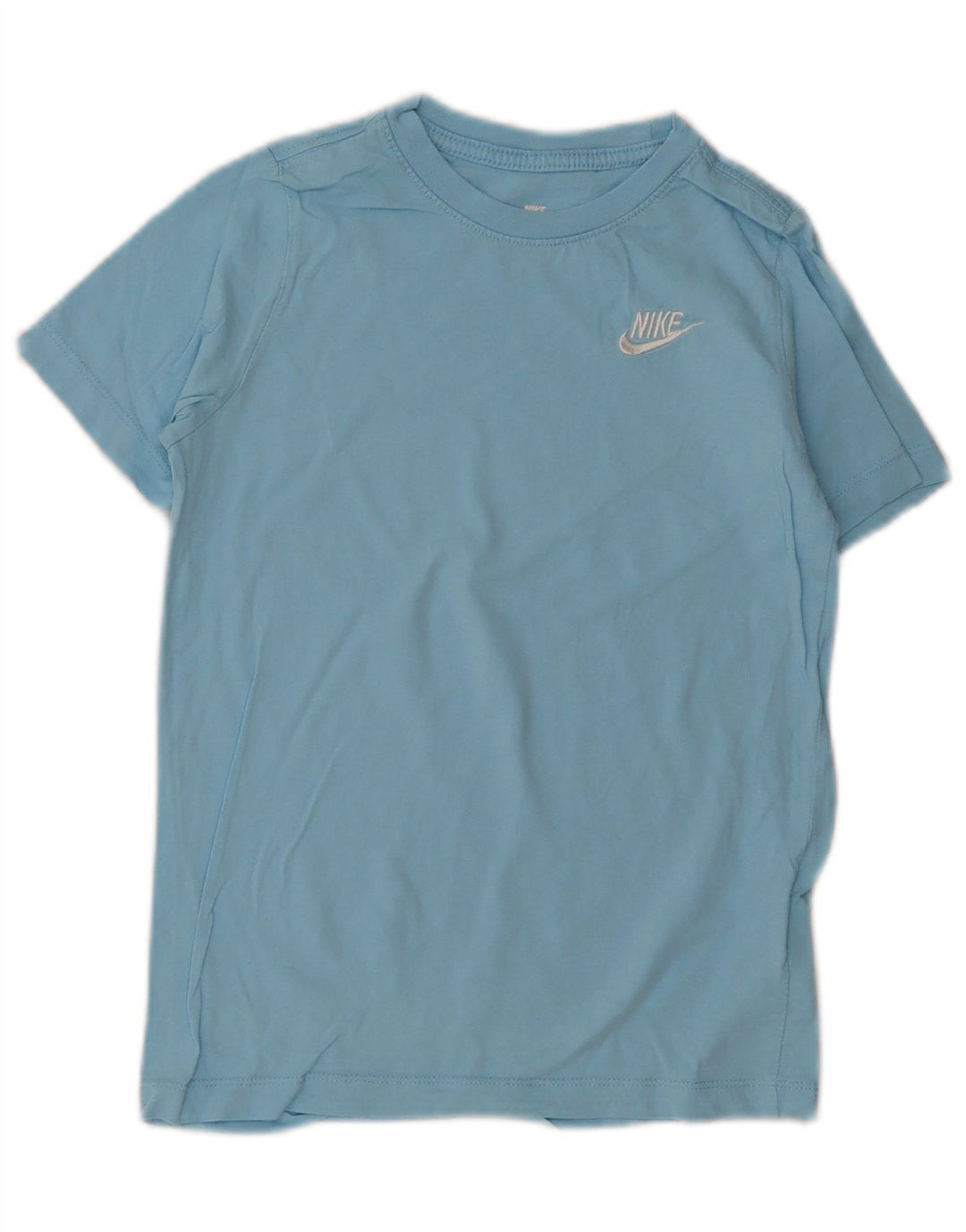 Nike Boys T-Shirt Top 10-11 Years Medium Blue Pamuk