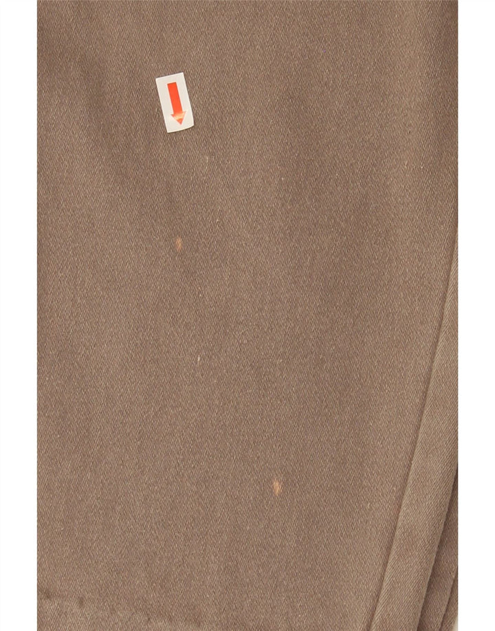 CLARK Womens Straight Capri Trousers W28 L25 Brown Vintage CLARK and Second-Hand CLARK from Messina Hembry 