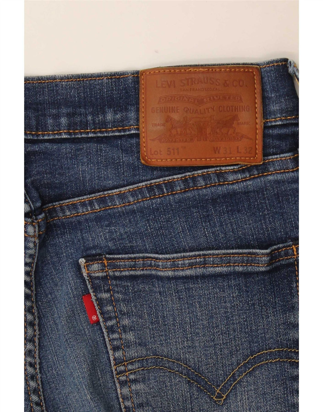 Levi's muške 511 uske traperice W31 L32 plavi pamuk