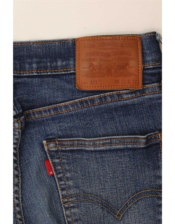 Levi's muške 511 uske traperice W31 L32 plavi pamuk