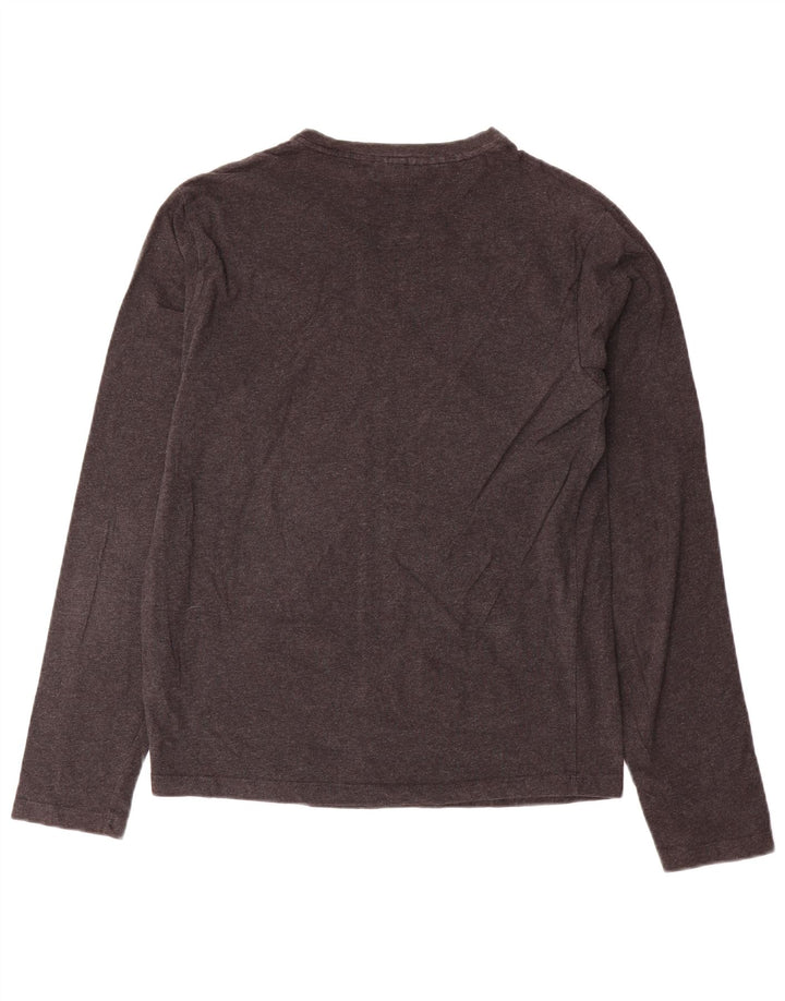 Trussardi Jeans Ženska majica dugih rukava UK 12 Srednje sivi pamuk