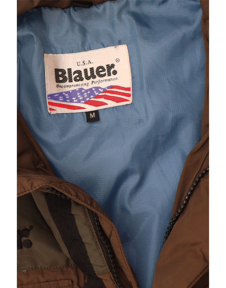 Blauer muška grafička podstavljena jakna UK 38 srednje smeđa najlon u boji