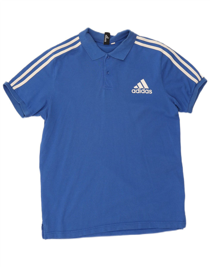 Adidas muška polo majica srednje plava