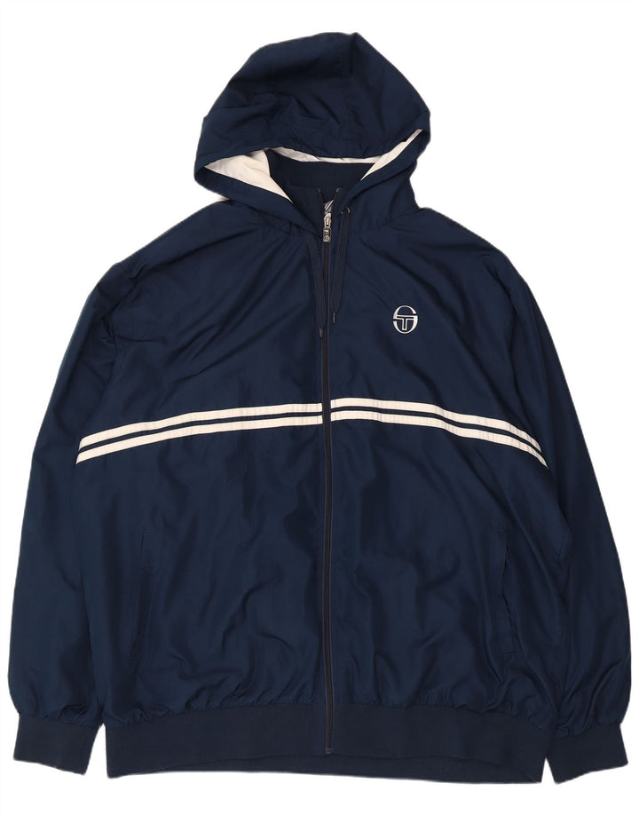 Sergio Tacchini muška trenirka s kapuljačom Gornja jakna 3XL tamnoplavi poliester