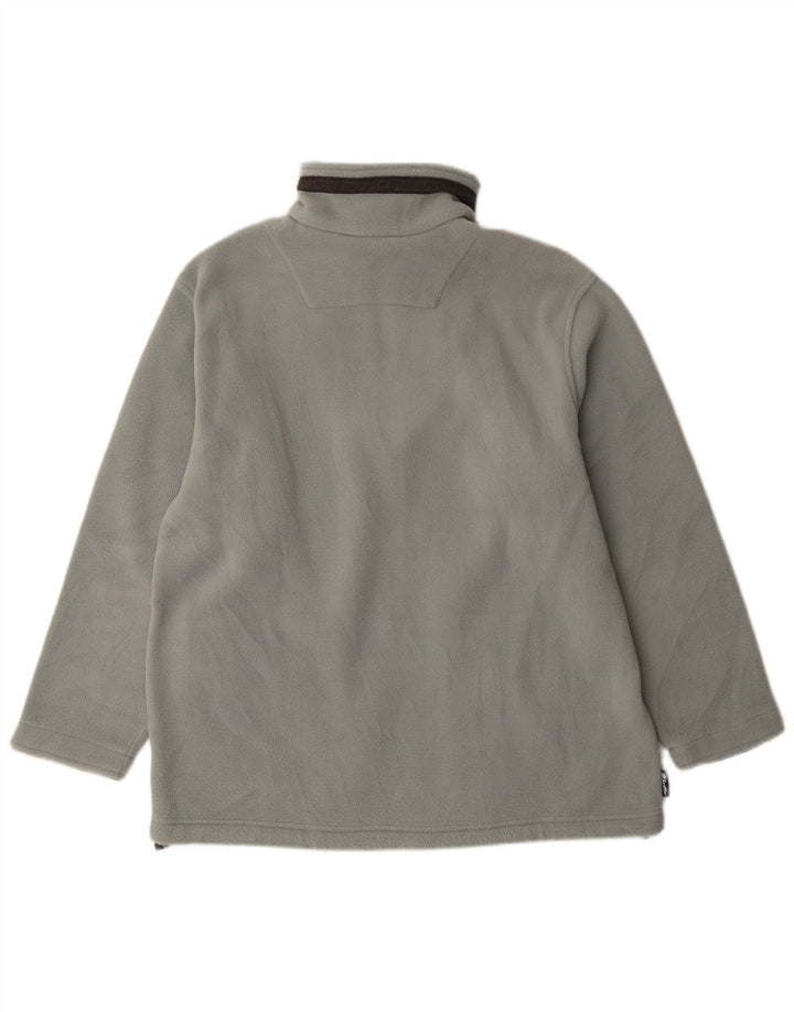 LOTTO muški džemper od flisa s patentnim izrezom XL plavi poliester