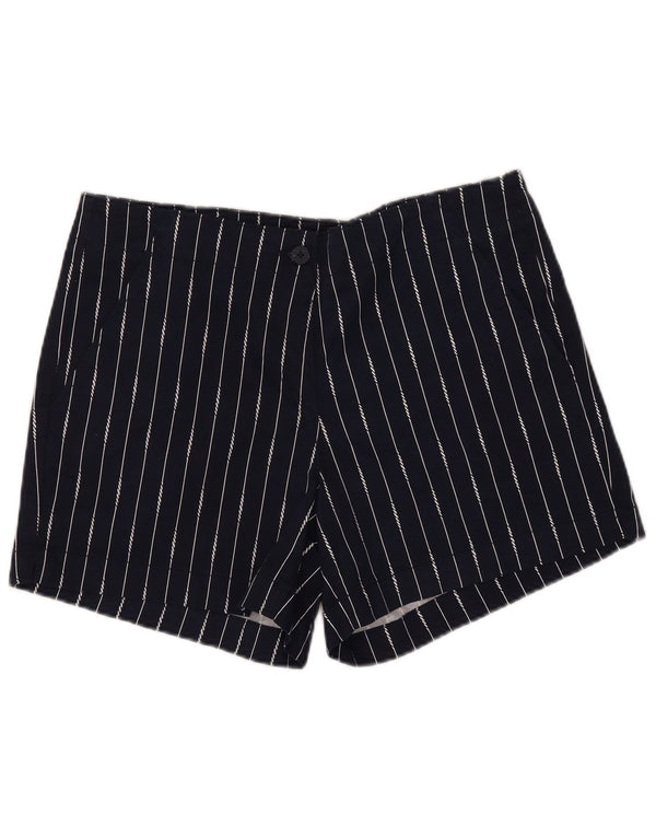 Nautica ženske chino kratke hlače US 12 Large W35 tamnoplave pamučne pruge