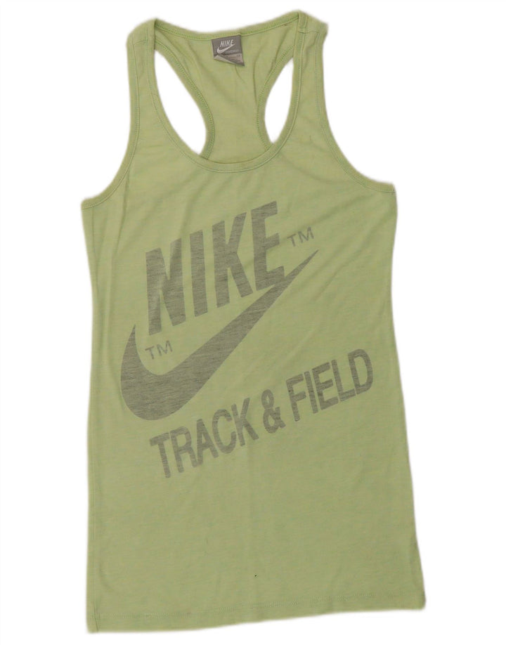 NIKE Ženski grafički prsluk UK 8 Small Green