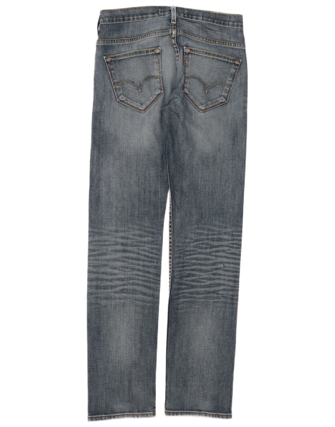 Levi's muške 504 ravne traperice W30 L34 plavi pamuk