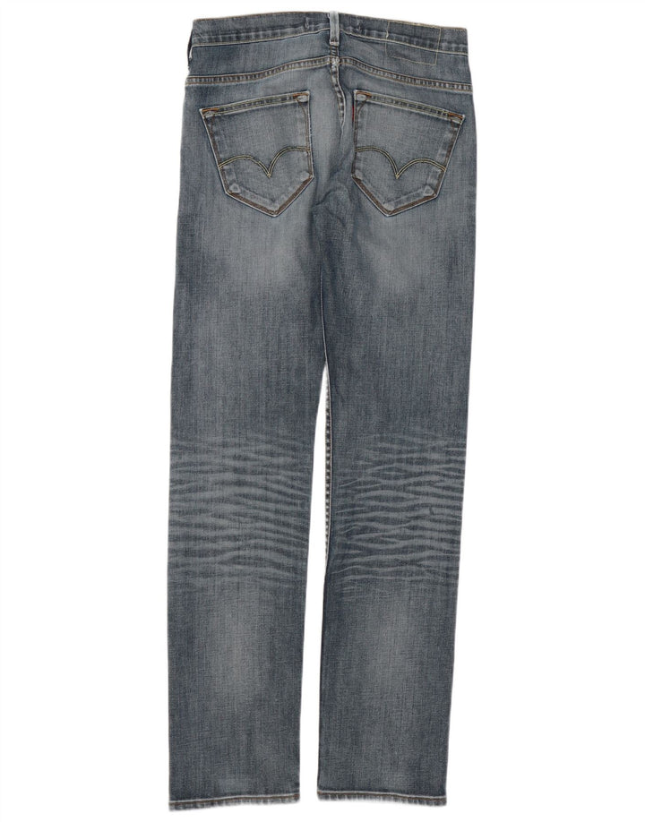 Levi's muške 504 ravne traperice W30 L34 plavi pamuk