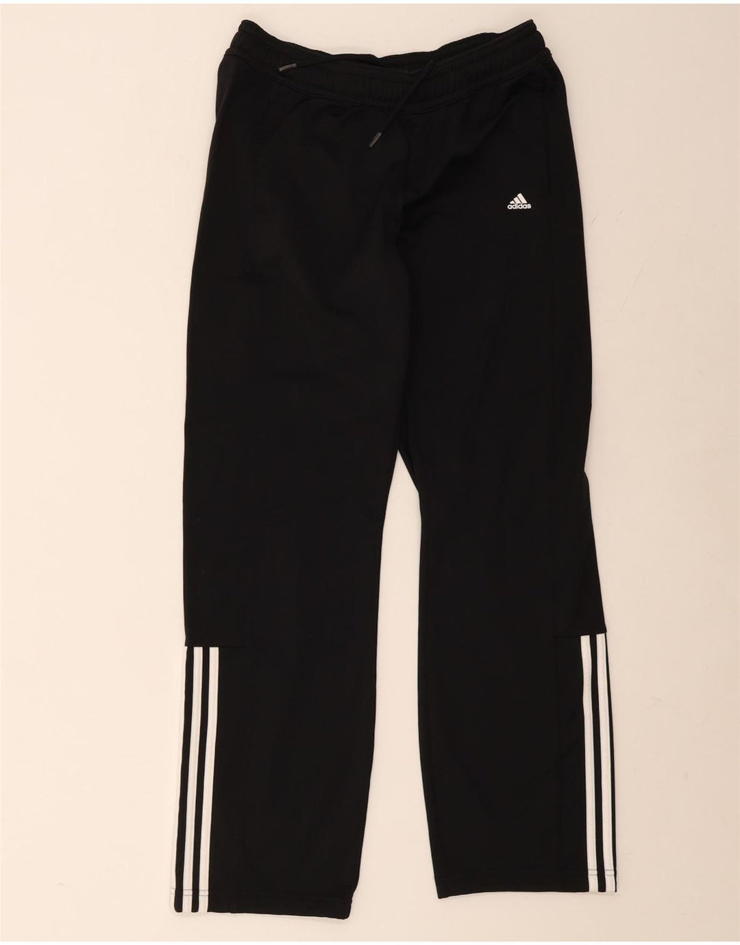 Adidas ženske hlače za trenirku UK 12/14 Srednje crni poliester