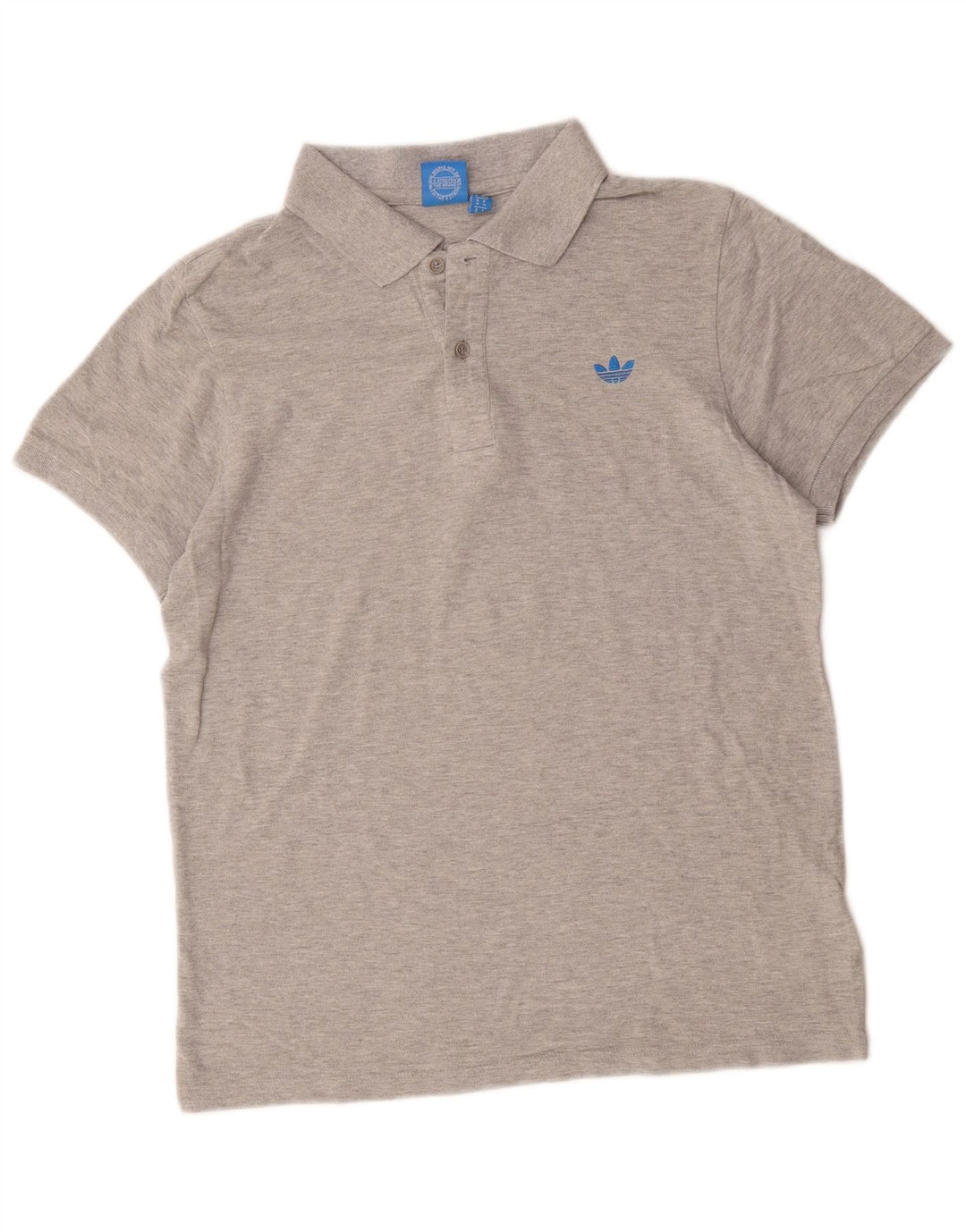 Adidas muška polo majica srednje sivi flekasti pamuk
