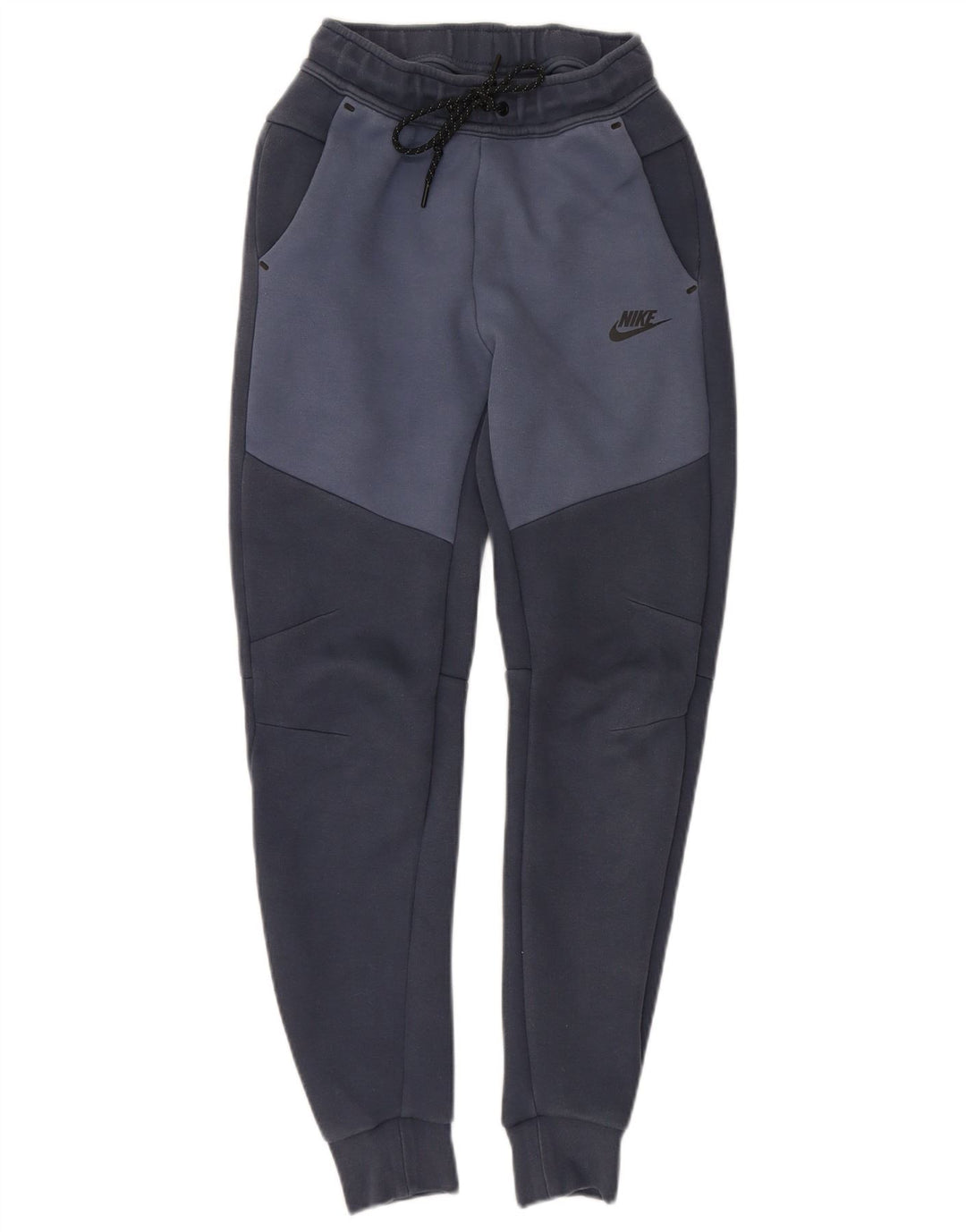 NIKE Ženska trenirka Hlače Joggers UK 4 XS Navy Blue Colourblock