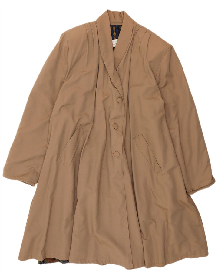 Vintage ženski kaput UK 14 Large Beige
