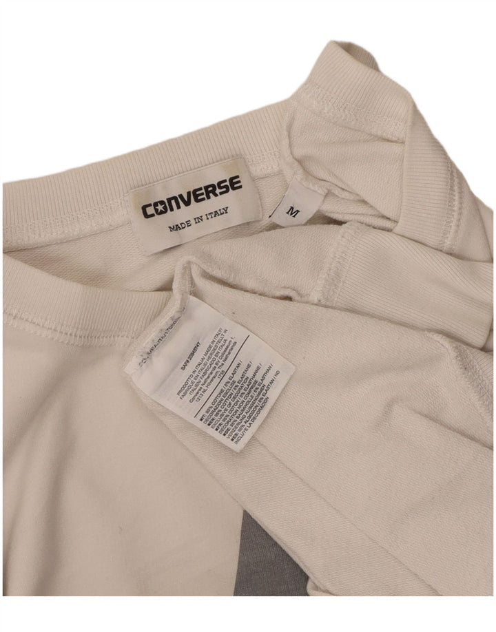 Converse muška majica s motivima All Star Graphic Srednje bijeli pamuk