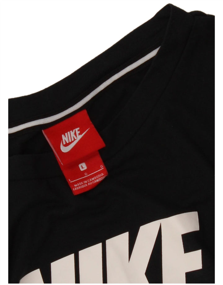 NIKE Ženski grafički prsluk UK 16 Large Black