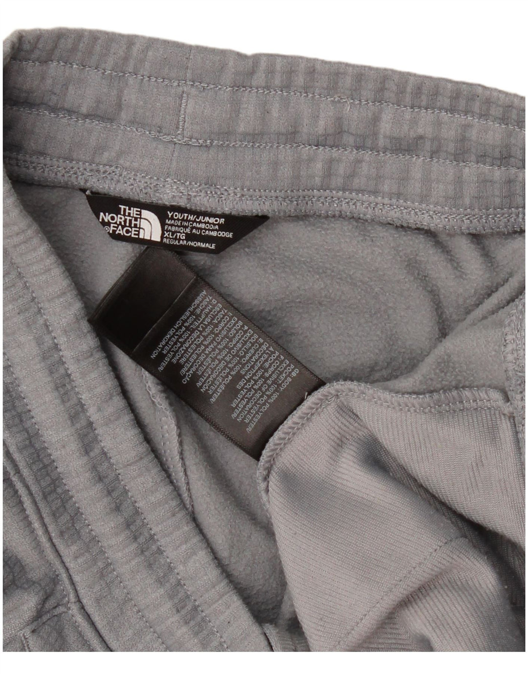 THE NORTH FACE Sportske kratke hlače za dječake, 14-15 godina, sivi poliester