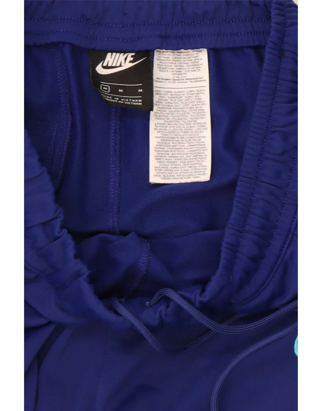 Nike Mens Barcelona Graphic Trenirka Hlače srednje plave boje