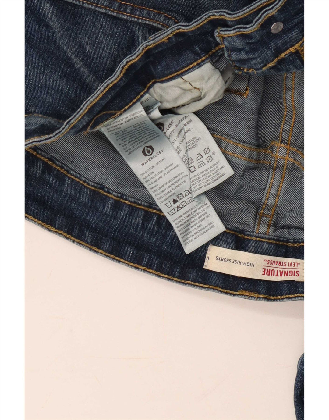 Levi's muške 511 uske traperice visokog struka W38 L32 plavi pamuk